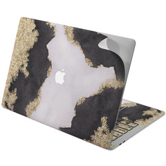 Lex Altern Vinyl MacBook Skin Luxury Golden Art