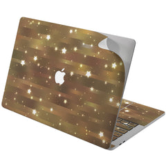 Lex Altern Vinyl MacBook Skin White Stars
