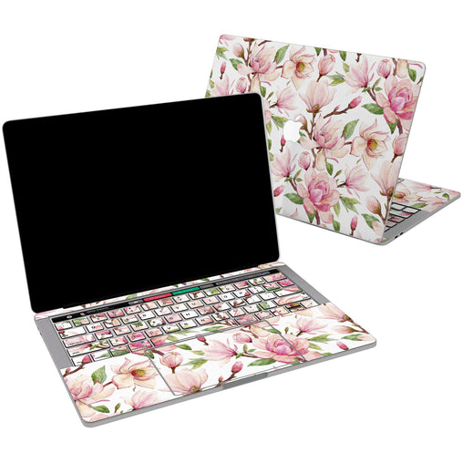 Lex Altern Vinyl MacBook Skin Gentle Magnolia for your Laptop Apple Macbook.