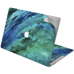 Lex Altern Vinyl MacBook Skin Green Watercolor