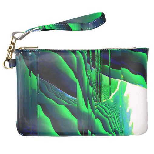 Lex Altern Makeup Bag Abstract Green Theme