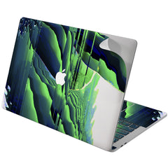 Lex Altern Vinyl MacBook Skin Abstract Green Theme