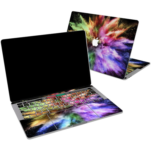 Lex Altern Vinyl MacBook Skin Colorful Splash for your Laptop Apple Macbook.