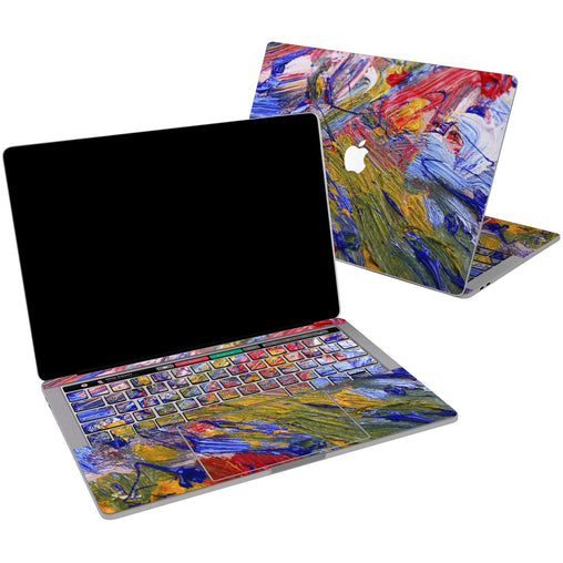 Lex Altern Vinyl MacBook Skin Bright Gouaches Theme for your Laptop Apple Macbook.