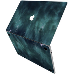 Lex Altern Vinyl MacBook Skin Dark Emerald Print