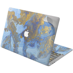 Lex Altern Vinyl MacBook Skin Beautiful Blue Paint