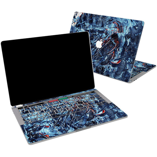 Lex Altern Vinyl MacBook Skin Unique Gouache Paint for your Laptop Apple Macbook.