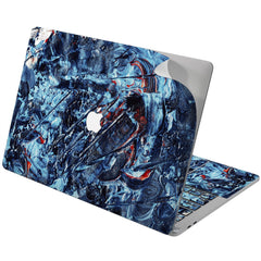 Lex Altern Vinyl MacBook Skin Unique Gouache Paint