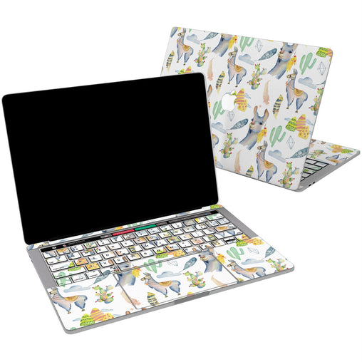 Lex Altern Vinyl MacBook Skin Gentle Llamas for your Laptop Apple Macbook.