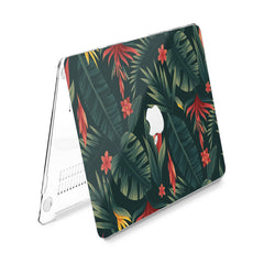 Lex Altern Hard Plastic MacBook Case Monstera Design Pattern