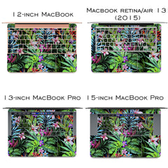 Lex Altern Vinyl MacBook Skin Tropical Plants