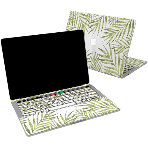 Lex Altern Vinyl MacBook Skin Gentle Green Branches for your Laptop Apple Macbook.