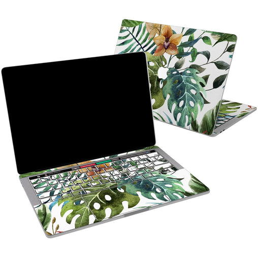 Lex Altern Vinyl MacBook Skin Floral Monstera for your Laptop Apple Macbook.