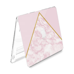 Lex Altern Hard Plastic MacBook Case Triangle Marble Art
