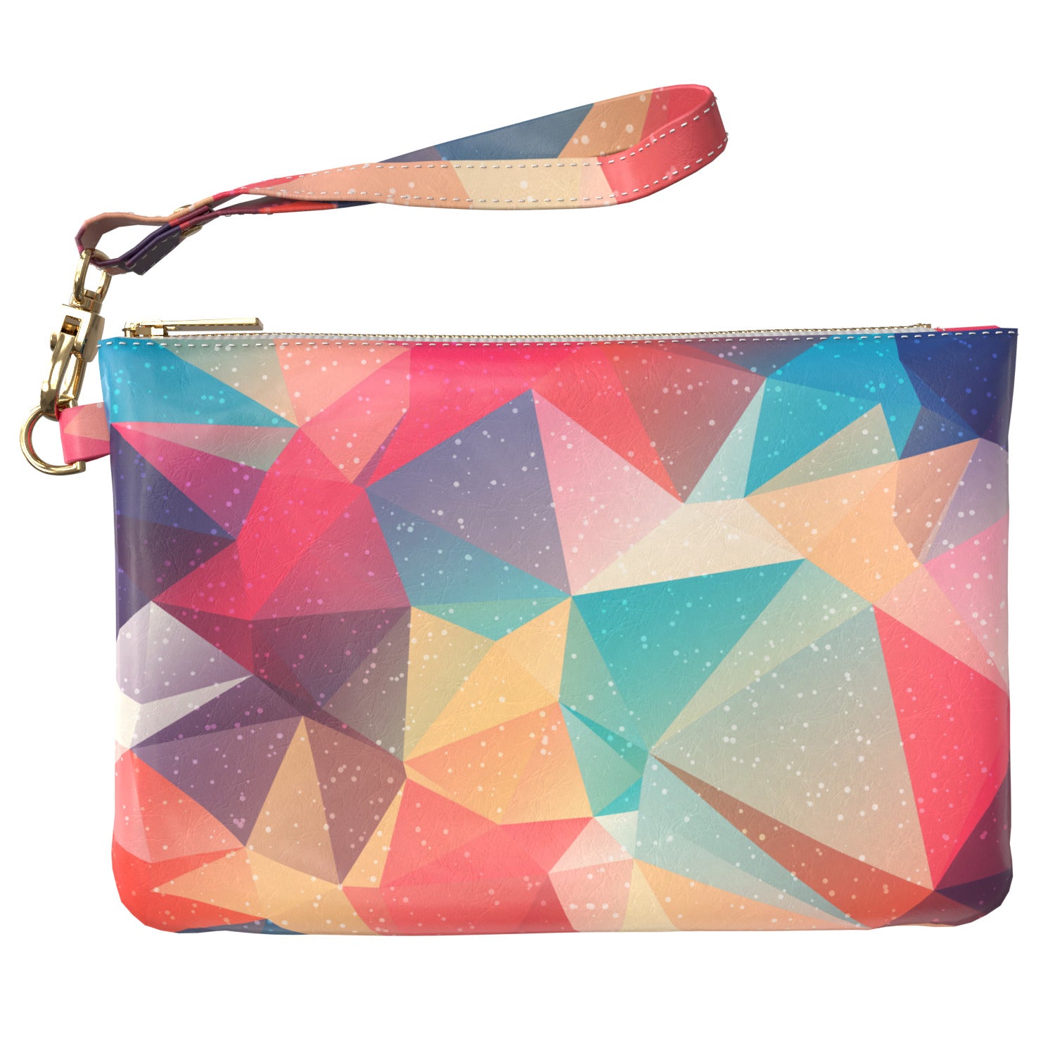 Lex Altern Makeup Bag Colorful Geometric Print