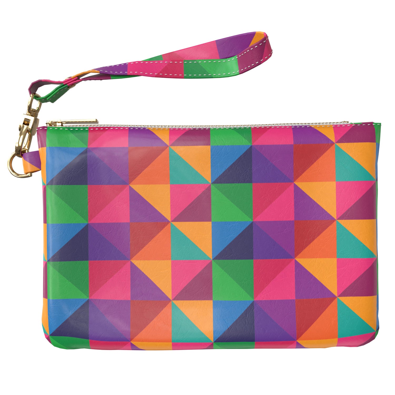 Lex Altern Makeup Bag Colorful Squares