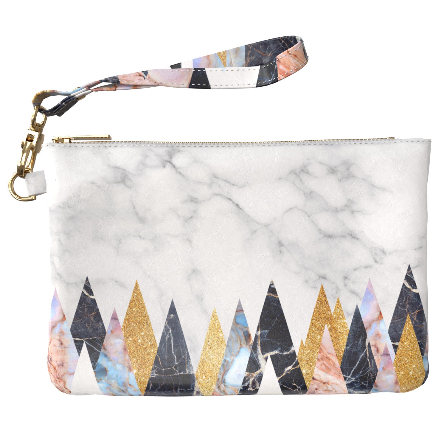 Lex Altern Makeup Bag Marble Abstract