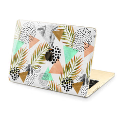 Lex Altern Hard Plastic MacBook Case Tropical Geometry Print