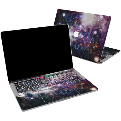 Lex Altern Vinyl MacBook Skin Purple Space for your Laptop Apple Macbook.