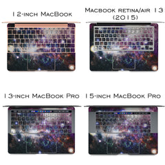 Lex Altern Vinyl MacBook Skin Purple Space