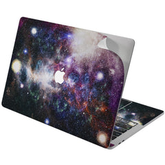 Lex Altern Vinyl MacBook Skin Purple Space