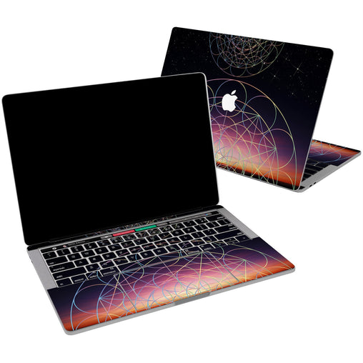 Lex Altern Vinyl MacBook Skin Galaxy Mandala for your Laptop Apple Macbook.