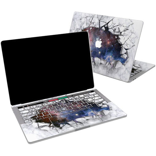 Lex Altern Vinyl MacBook Skin Galaxy Marble for your Laptop Apple Macbook.