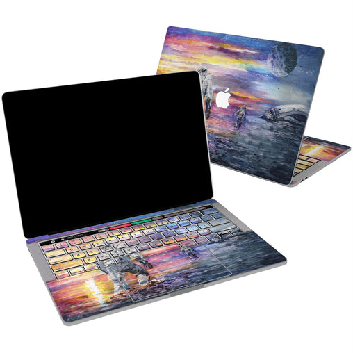 Lex Altern Vinyl MacBook Skin Watercolor Astronaut for your Laptop Apple Macbook.