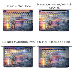 Lex Altern Vinyl MacBook Skin Watercolor Astronaut