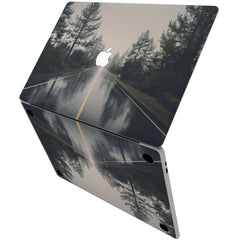 Lex Altern Vinyl MacBook Skin Raining Road