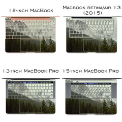 Lex Altern Vinyl MacBook Skin Forest Landscape