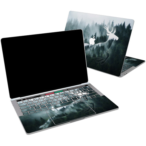 Lex Altern Vinyl MacBook Skin Foggy Deer for your Laptop Apple Macbook.