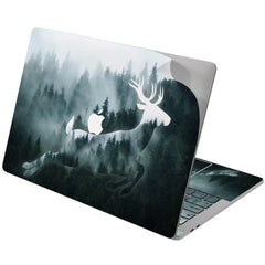 Lex Altern Vinyl MacBook Skin Foggy Deer