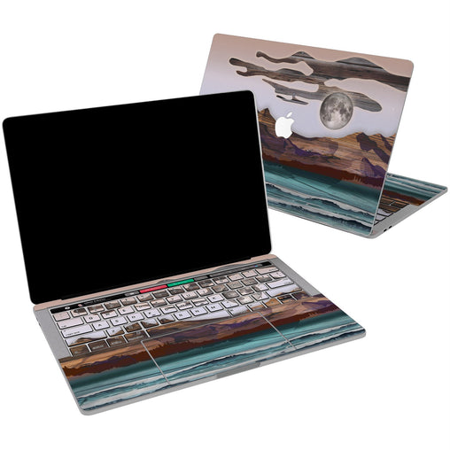 Lex Altern Vinyl MacBook Skin Abstract Mountains for your Laptop Apple Macbook.