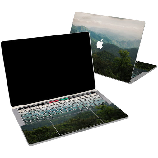 Lex Altern Vinyl MacBook Skin Forest Mountain for your Laptop Apple Macbook.