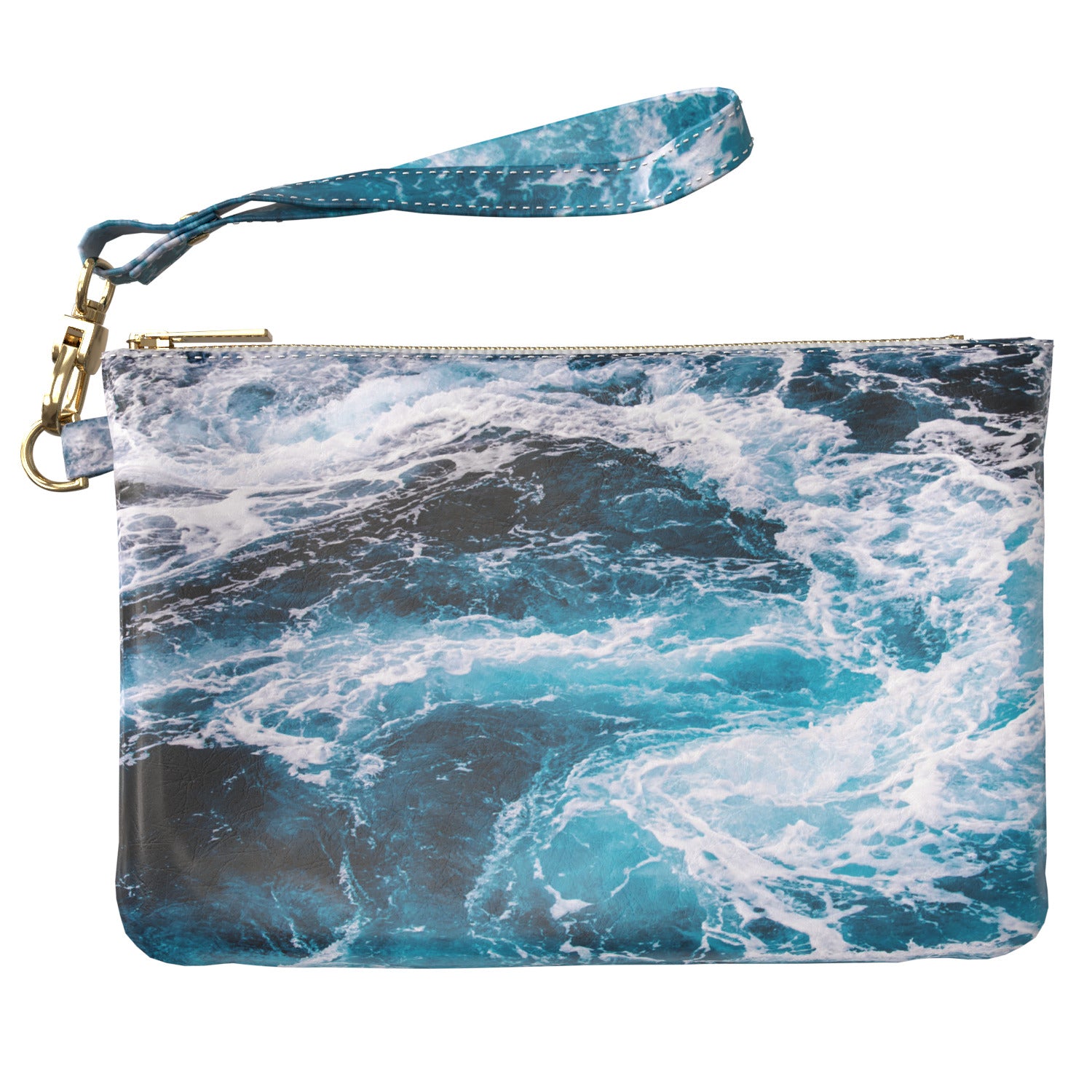 Lex Altern Makeup Bag Sea Waves Theme