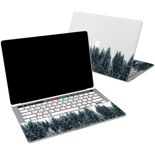 Lex Altern Vinyl MacBook Skin Winter Forest for your Laptop Apple Macbook.
