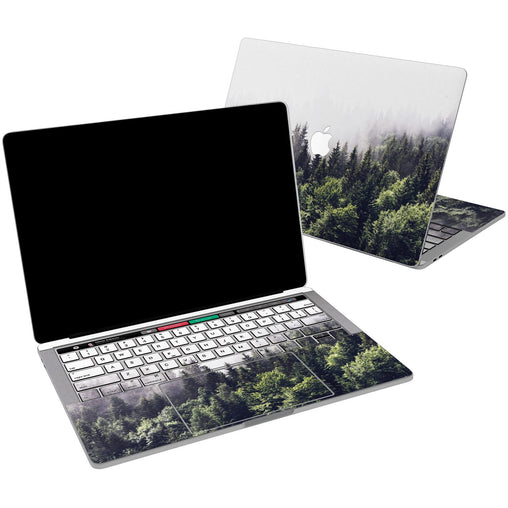 Lex Altern Vinyl MacBook Skin Green Forest for your Laptop Apple Macbook.