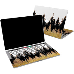 Lex Altern Vinyl MacBook Skin Golden Forest for your Laptop Apple Macbook.