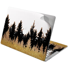 Lex Altern Vinyl MacBook Skin Golden Forest