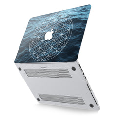 Lex Altern Hard Plastic MacBook Case White Boho Print