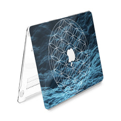 Lex Altern Hard Plastic MacBook Case White Boho Print