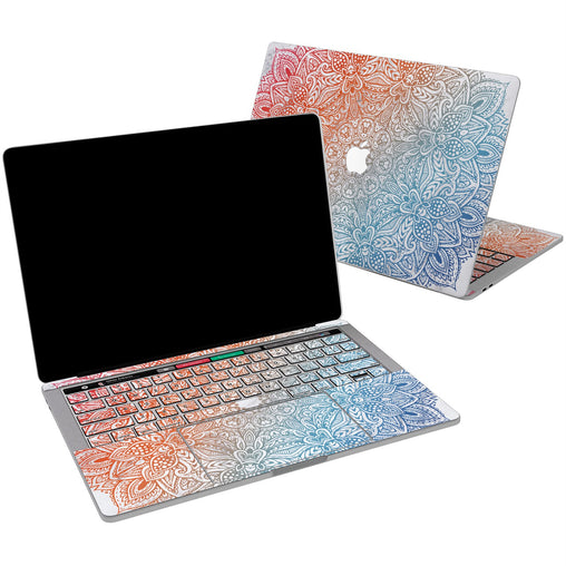 Lex Altern Vinyl MacBook Skin Colorful Hindu Pattern for your Laptop Apple Macbook.