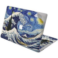 Lex Altern Vinyl MacBook Skin Big Wave Print