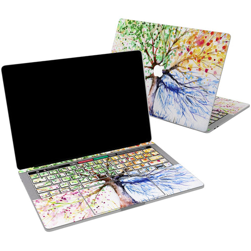Lex Altern Vinyl MacBook Skin Colored Tree Art for your Laptop Apple Macbook.
