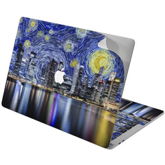 Lex Altern Vinyl MacBook Skin Night City Art