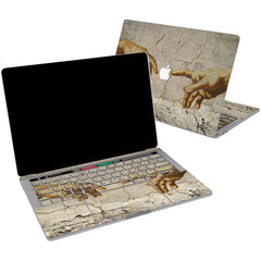 Lex Altern Vinyl MacBook Skin Watercolor Hands for your Laptop Apple Macbook.