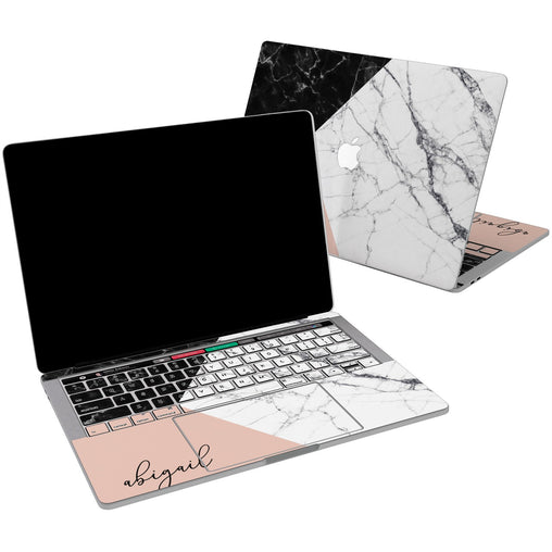 Lex Altern Vinyl MacBook Skin geometric Marble for your Laptop Apple Macbook.