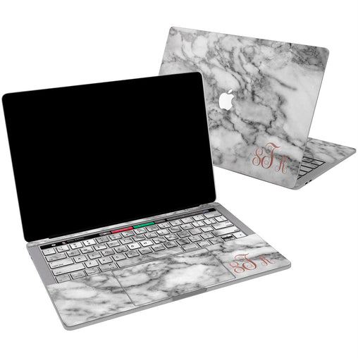 Lex Altern Vinyl MacBook Skin Grey Marble for your Laptop Apple Macbook.