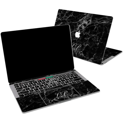 Lex Altern Vinyl MacBook Skin Black Marble for your Laptop Apple Macbook.